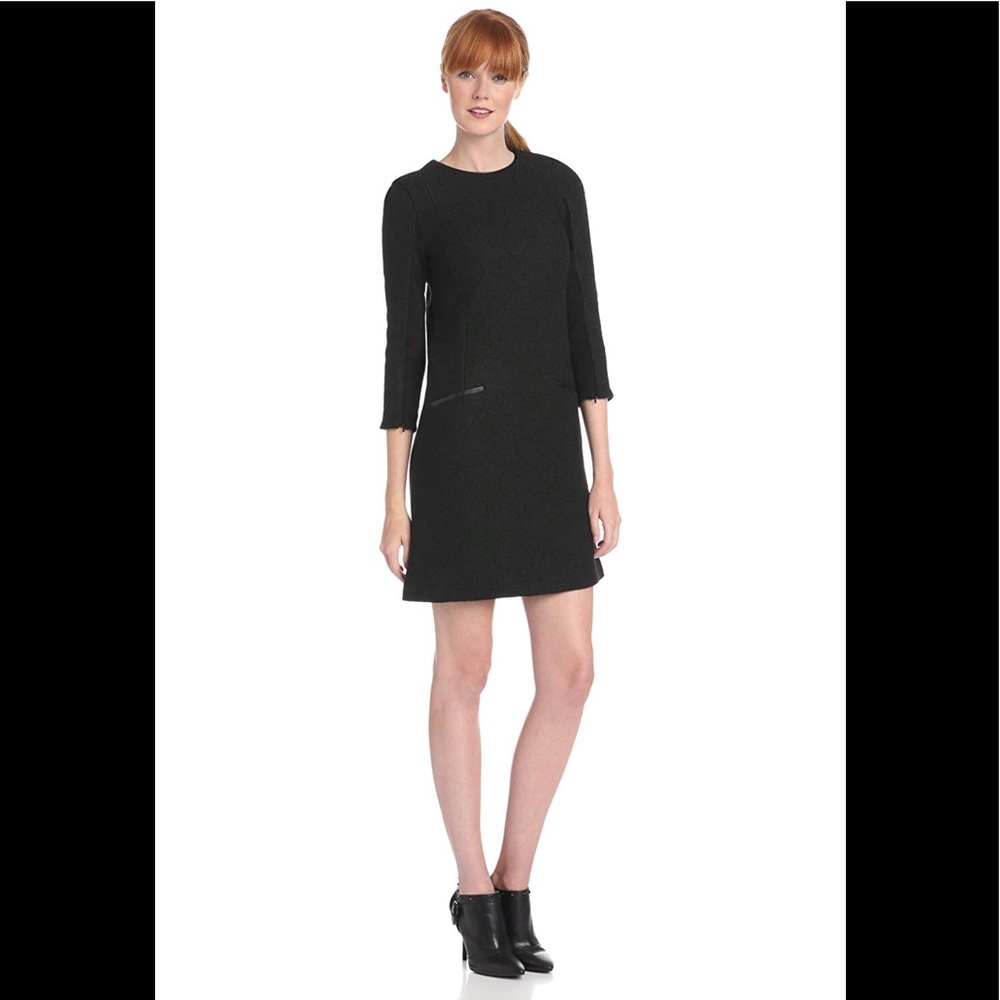 French Connection Winter Walk Long Sleeve Dress